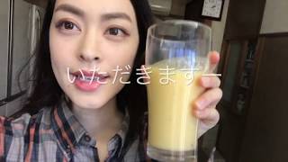 【柿スムージー♡】アンチエイジング効果抜群だよん−persimmon smoothie recipe−