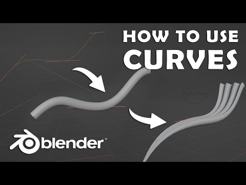 How to use Curves in Blender 4.2 (Tutorial)