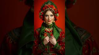 Beautiful Russian Womens in Traditional Clothes #russia #russian #women #traditional #beautiful