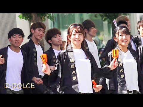 【城西大学シューレース】坂戸・夏よさこい #12 2018/8/18 よさこい祭り