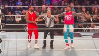 Jey Uso and Jimmy Uso YEET with Referee Charles Robinson During WWE Live Holiday Tour!!