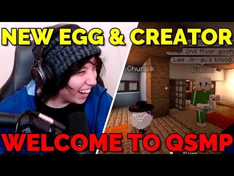 NEW KOREAN EGG (Chunsik) & NEW KOREAN CREATOR (Acau) are added by Quackity on QSMP Minecraft