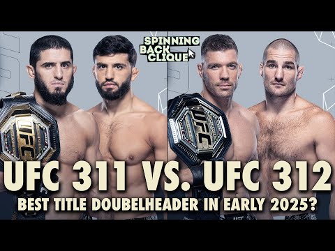 UFC 311 and UFC 312 Get MASSIVE Title Fights: Which Doubleheader is Better? 🤔