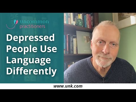 Depressed People Use Language Differently