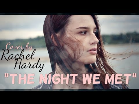 Lord Huron - "The Night We Met" cover by Rachel Hardy