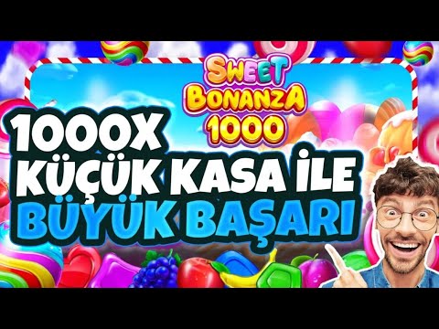 SWEET BONANZA 1000 YENİ OYUN 🍭 KÜÇÜK KASA İLE DEV KAZANÇ #slotoyunlarıizle