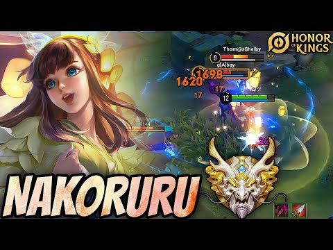 Honor of Kings Nakoruru Firefly Maiden Skin Jungle Gameplay Rank Grandmaster