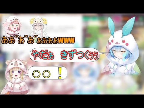 おまるんの罵りが効いて泣いちゃうラミィ【桃鈴ねね/尾丸ポルカ/雪花ラミィ/獅白ぼたん/ねぽらぼ/ホロライブ切り抜き】