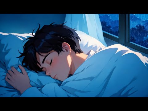 Calming Rain Sounds & Stress Relief Music – Relax, Ease Anxiety, and Drift into Deep Sleep