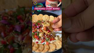 TRENDING CHAAT BOARD RECIPE FOR DIWALI | Chaat Platter Recipe | Dahi Papdi Chaat Recipe