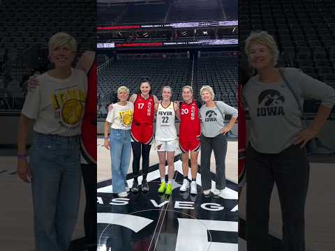 #CaitlinClark, Kate Martin & Lisa Bluder | Fever vs Aces #shorts #wnba #wnbapicks #espn #viral