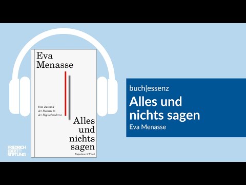 Alles und nichts sagen | Eva Menasse | Buchessenz