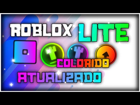 [ROBLOX LITE] 🤩 NOVA ATUALIZAÇÃO DO ROBLOX LITE COLORIDO PARA ANDROID!! BOTÕES COLORIDOS ROBLOX