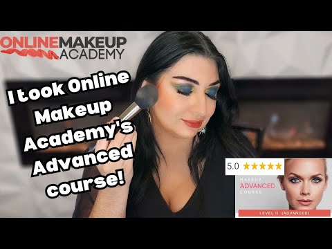 I'm leveling up! Thanks to Online Makeup Academy / editorial look