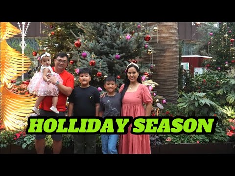 MY FAMILY VISIT SINGAPORE FLOWER DOME | NABILI NA ANG REGALO NG MGA BATA @mrstanvlog