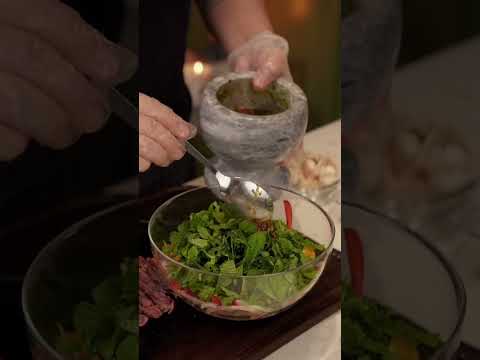 How to make Thai-style Steak Mint Salad