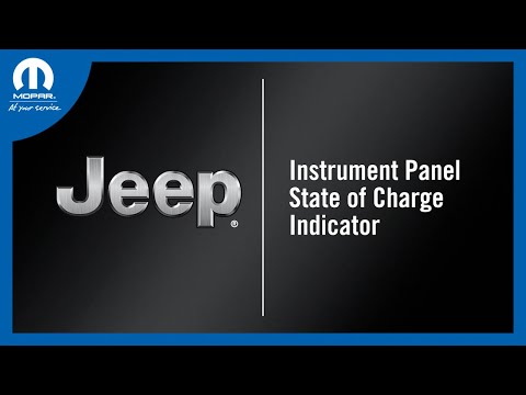 Instrument Panel State of Charge Indicator | How To | 2025 Jeep Vehicles