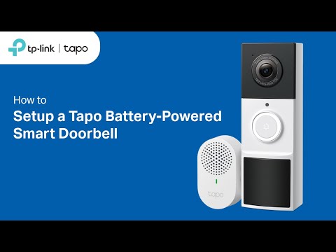 How to Setup a Tapo Battery-Powered Smart Doorbell