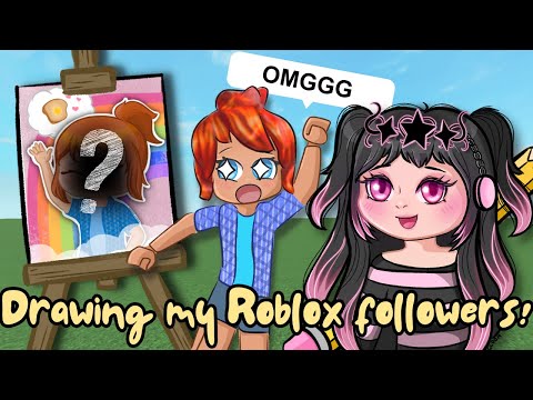 Drawing My Roblox Followers' Avatars!  + REACTIONS??