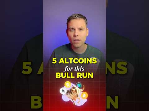 5 Altcoins For This BULL RUN 2025 #crypto #altcoins #bullrun #bitcoin