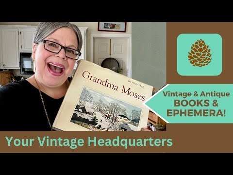 Vintage & Antique Books and Ephemera    THRIFT STORE, ESTATE SALE, FLEA MARKET HAULS!