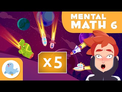 Multiply by 5 Quickly 🤔 MENTAL MATH for Kids 🚀 Episode 6