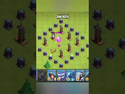 Max Baby dragon vs hidden tesla lvl2 #shortsvideo #clashofclans #youtubeshorts #shortvideo #shorts