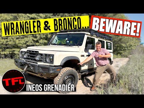 I Off-Road the 2024 INEOS Grenadier! Should the Jeep Wrangler & Ford Bronco Be Worried?