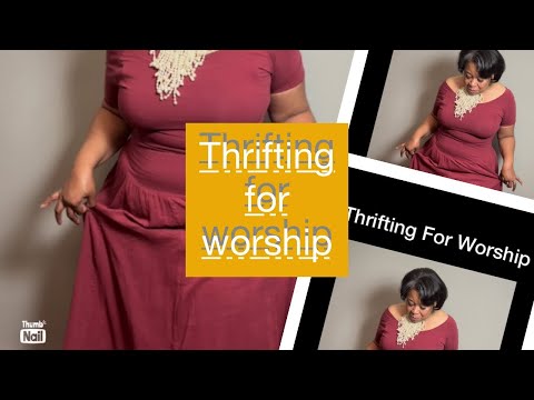 Curvy Modest Thrift Haul #thrifting #modestdresses #thrifthaul