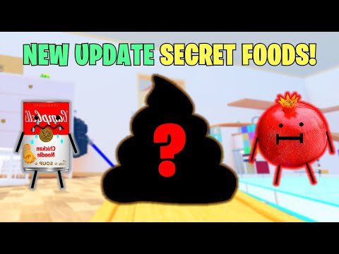 SECRET STAYCATION | NEW UPDATE SECRET FOODS!