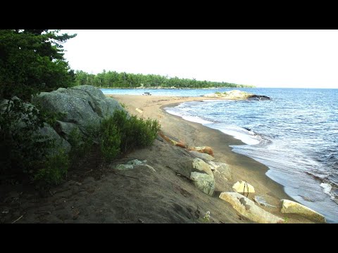 Walk at the Beach in Blind River