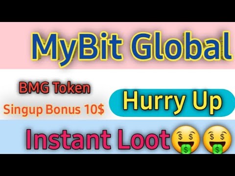 Mybit global new website instant loot mybitglogal payment proof MBG token