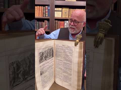 Unfortunate “error” in 300 year-old Bible #bible