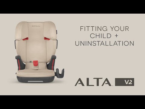 UPPAbaby Alta V2 Booster - Fitting Your Child + Uninstallation