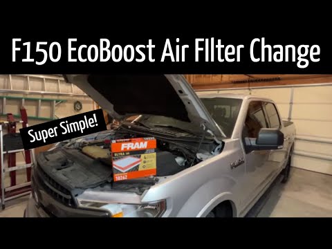 F150 EcoBoost Air Filter Replacement