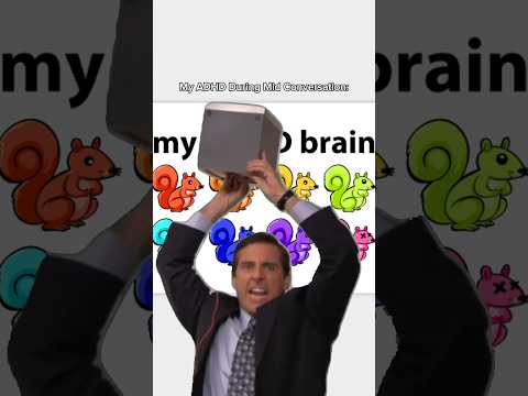 ADHD be like this #adhd #theoffice #youtubeshorts