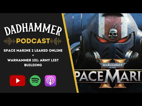 Space Marine 2 Leaks Online + Warhammer 101: Army List Building