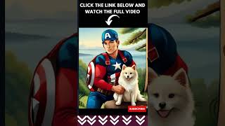 Captain America Littlie Timmy & Missing puppy || #shorts #englishforkids #storyinenglishforkids