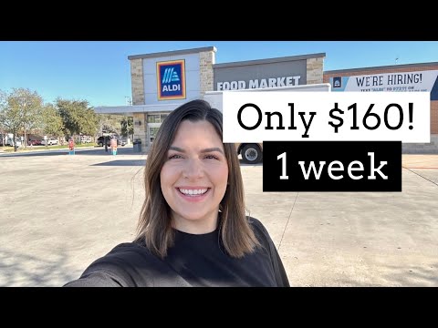 ALDI GROCERY HAUL FOR MY FAMILY OF 6 | SAVING MONEY ON GROCERIES | THE SIMPLIFIED SAVER