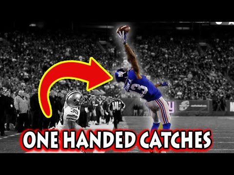 Greatest One Handed Catches in Football History