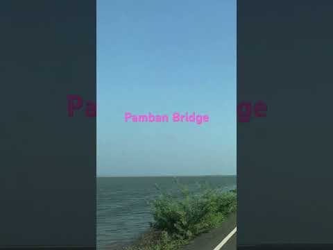 Enjoy view and music #pambanbridge #beautifulview