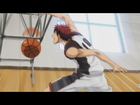 【黑子的籃球S01 火神大我 灌壞籃框】『黒子のバスケS01 THE BASKETBALL WHICH KUROKO PLAYS 』