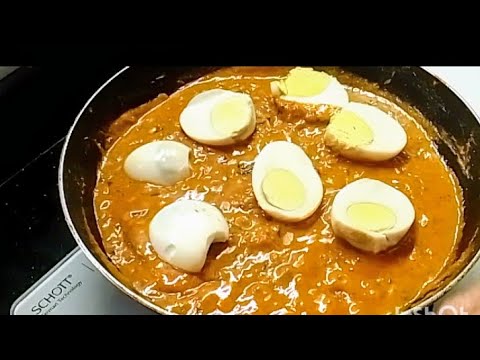 Quick And Easy Egg Curry Recipe - Egg Recipe