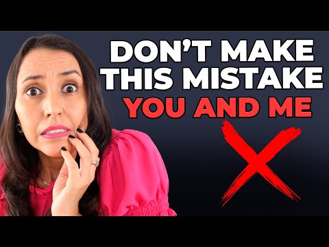 Don't Make this Mistake in English: You And Me or You And I?