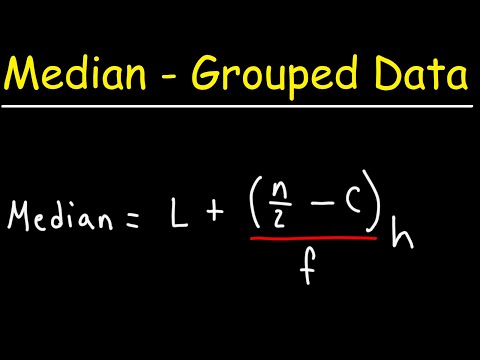 How To Calculate the Median of Grouped Data - Statistics