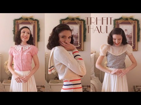 Thrift and Antique Haul + Shop with me ! | Carolina Pinglo