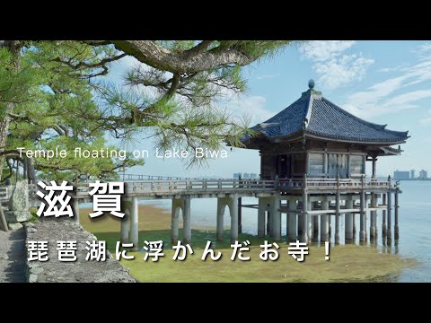 【滋賀vlog】琵琶湖に浮かんだお寺に行って来た｜滋賀の神社仏閣巡り｜滋賀観光スポット紹介