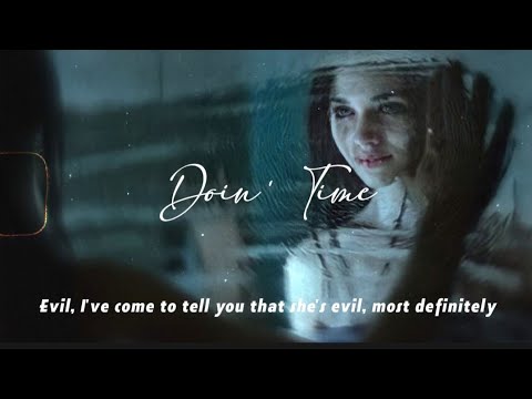 lana del rey – doin' time “evil, I've come to tell you that she's evil..." tiktok version + sped up