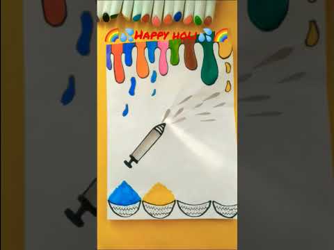 holi status video #status #diy #easycraft #card #short #tiktokvideo #shorts