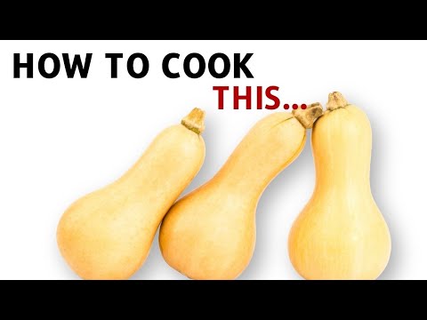 How to EASILY cut a butternut squash